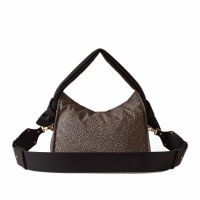 Borbonese hobo lover small in tessuto riciclato op da donna