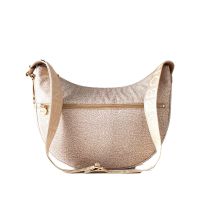 Borbonese luna bag middle in tessuto riciclato op da donna