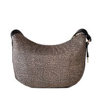 Borbonese luna bag small in tessuto riciclato op da donna