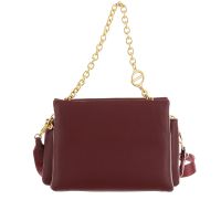 Borbonese mini borsa cross over trifolder in pelle  da donna