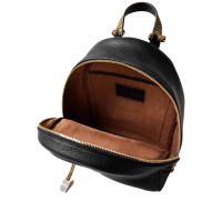 Borbonese zaino bolt medium in pelle martellata da donna