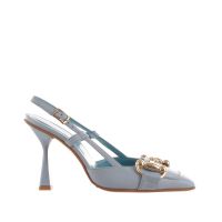 Bruglia décolleté slingback in pelle da donna