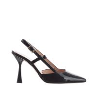 Bruglia décolleté slingback in vernice da donna