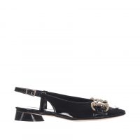 Bruglia milano ballerina slingback in vernice da donna