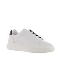 Calvin klein chunky sneaker cupsole hide laceup in pelle da uomo