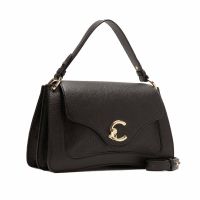 Coccinelle borsa a mano c-me medium in pelle con grana  da donna