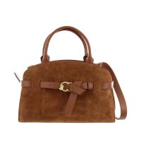 Coccinelle borsa a mano sabine small in camoscio da donna