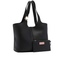 Coccinelle borsa a spalla c-easy in pelle  con grana da donna