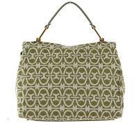 Coccinelle liya winter monogram in tessuto da donna