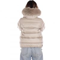 Colmar piumino collo alto e pelliccia sintetica da donna