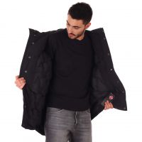 Colmar piumino lungo impermeabile interno seamless da uomo