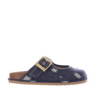 Colors of california sandalo mary-jane in denim da donna