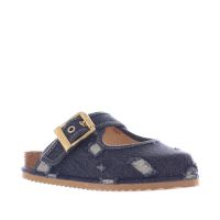 Colors of california sandalo mary-jane in denim da donna