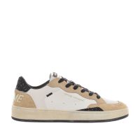 Crime london sneaker chelsea in pelle e glitter da donna