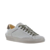 Crime london sneaker distressed in pelle da uomo