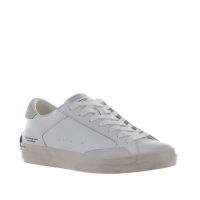 Crime london sneaker distressed in pelle da uomo