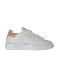 Crime london sneaker new extralight in pelle con strass da donna