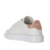 Crime london sneaker new extralight in pelle con strass da donna