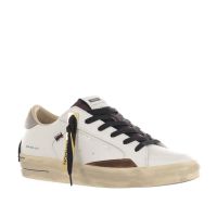 Crime london sneaker sk8 deluxe in pelle da uomo