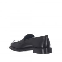 Crisci double monk strap in pelle da uomo