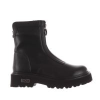 Cult stivaletto slash 4346 in pelle con zip frontale da donna