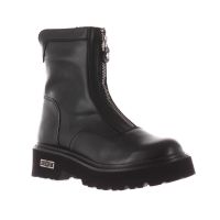 Cult stivaletto slash 4346 in pelle con zip frontale da donna