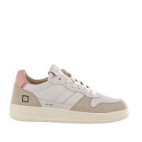 D.a.t.e. sneaker court 2.0 basic in pelle da donna