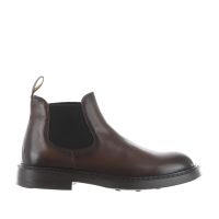 Doucal's stivaletto beatles in pelle anticata da uomo