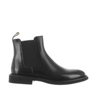 Doucal's stivaletto beatles in pelle semilucida da uomo