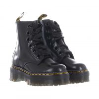 Dr. martens stivaletto platform molly in pelle da donna
