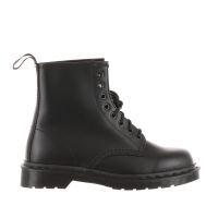 Dr. martens stivali stringati 1460 mono in pelle smooth da uomo