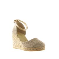 Espadrilles espadrilles cira knit in raffia lurex da donna