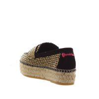 Espadrilles mocassino dona met in camoscio da donna
