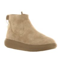 Fitflop stivaletto iq-comff in camoscio con zip da donna