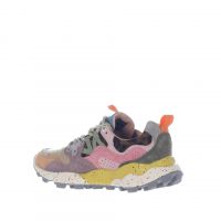 Flower mountain sneaker yamano 3 in suede e nylon da donna