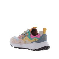 Flower mountain sneaker yamano 3 in suede e nylon da donna