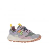 Flower mountain sneaker yamano 3 in suede e nylon da donna