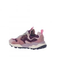 Flower mountain sneaker yamano 3 in suede e nylon da donna