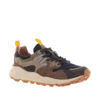 Flower mountain sneaker yamano 3 in suede e nylon da uomo