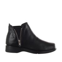 Frau beatles comfort in pelle con zip decorativa da donna