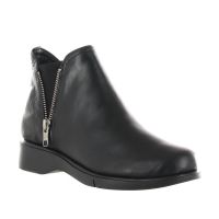 Frau beatles comfort in pelle con zip decorativa da donna