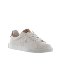 Frau sneaker in pelle con tallone a contrasto da uomo