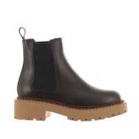 Frau stivaletto beatles in pelle con doppio guardolo da donna