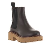 Frau stivaletto beatles in pelle con doppio guardolo da donna