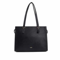 Gaudì shopper in similpelle martellata con borchie da donna