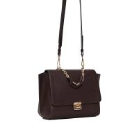 Gaud&igrave; small handbag  erin in similpelle con grana da donna