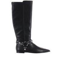 Gaudì stivale a punta flossy greedy in pelle da donna