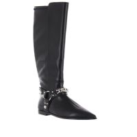 Gaudì stivale a punta flossy greedy in pelle da donna