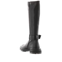 Gaudì stivale in pelle con gambale stretch da donna