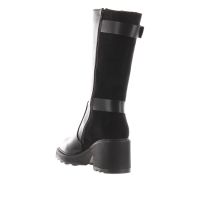 Gaudì stivale in pelle e camoscio da donna